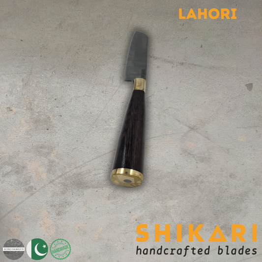 LAHORI cuchillo chef acero damasco/Wengué