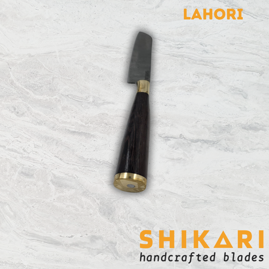 LAHORI cuchillo chef acero damasco/Wengué