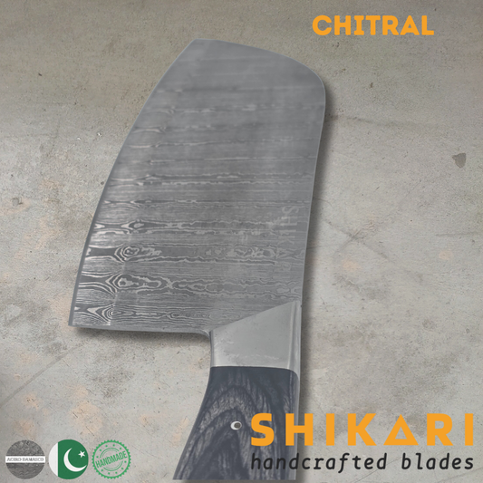 CHITRAL cuchillo chef Acero Damasco/PekkaWood