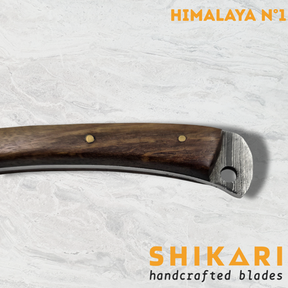 HIMALAYA cuchillo chef acero damasco/Palo Rosa