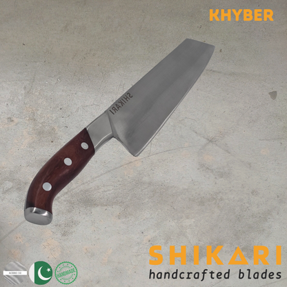 KHYBER cuchillo chef Acero D2/Palo Rosa