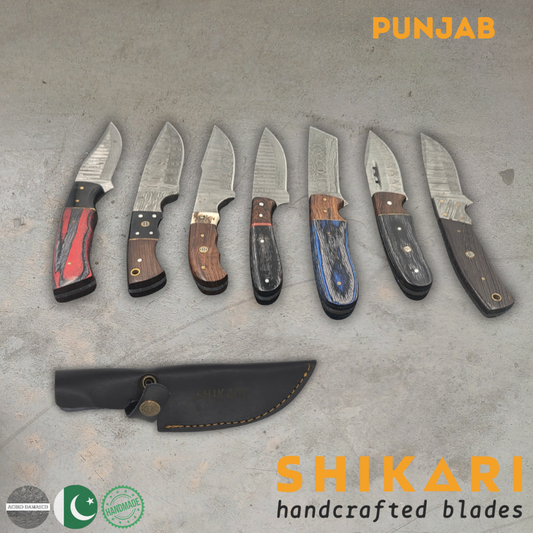 PUNJAB cuchiilo acero damasco