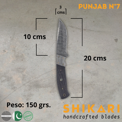 PUNJAB cuchiilo acero damasco