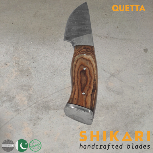QUETTA cuchillo chef Acero Damasco/PekkaWood