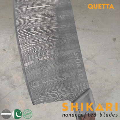 QUETTA cuchillo chef Acero Damasco/PekkaWood